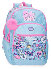 MOCHILA ESCOLAR MOVOM POWER GIRL 2 COMPARTIMENTO ADAP CARRO | JOUMMA BAGS